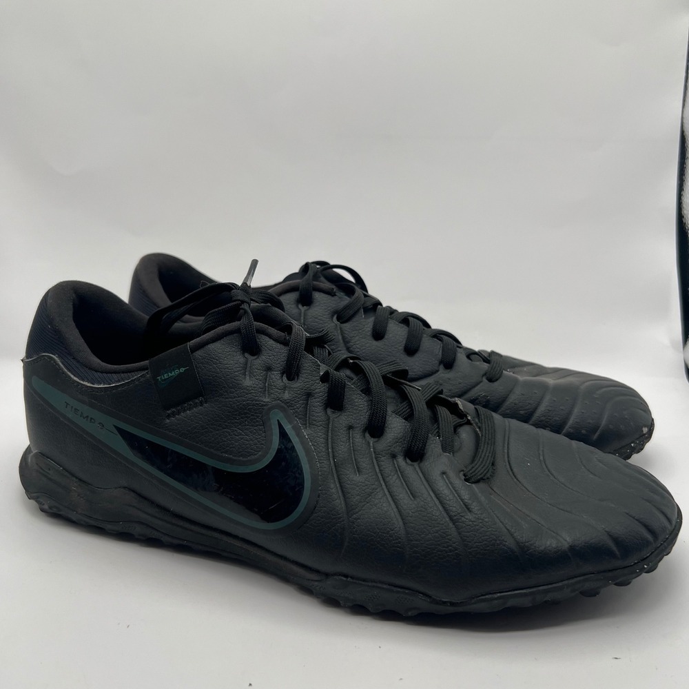 Nike Tiempo Legend 10 Academy TF Black Turf Soccer Cleats DV4342-002 Mens 10.5